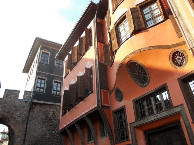 maisons vieux Plovdiv